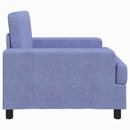 Armchair Jeans Blue Fabric