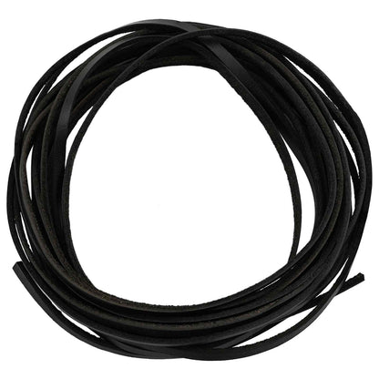 Leather Strap Black 1000 x 0.3 cm Leather