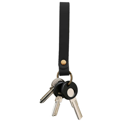 Leather Strap Black 200 x 0.5 cm Leather