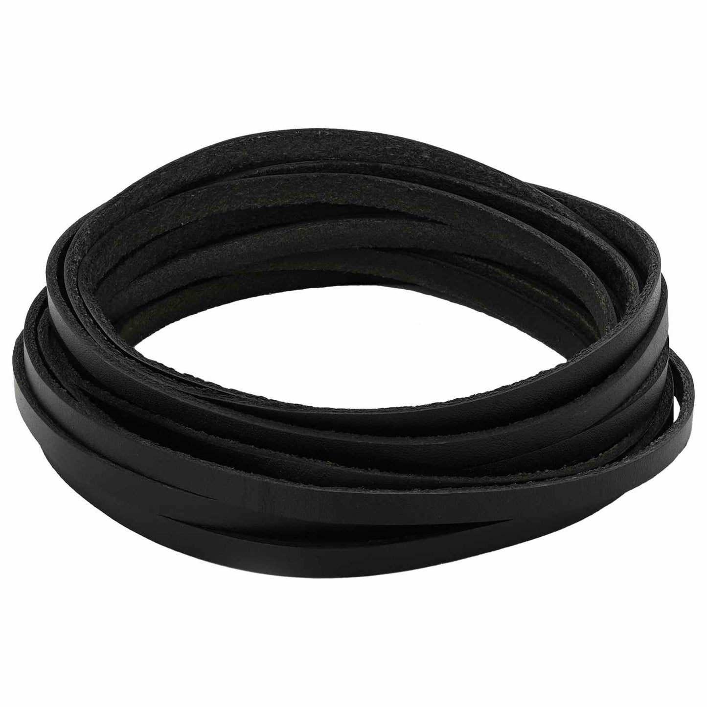 Leather Strap Black 1000 x 0.5 cm Leather