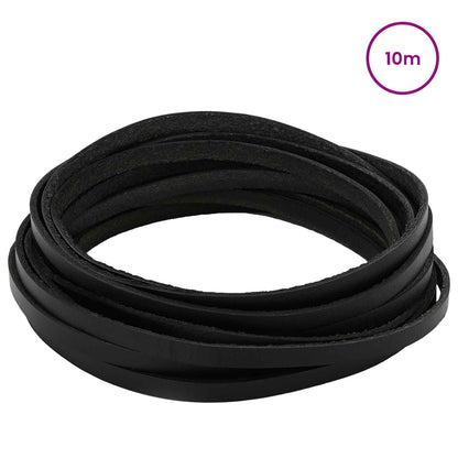 Leather Strap Black 1000 x 0.6 cm Leather