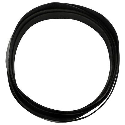 Leather Strap Black 500 x 2.5 cm Leather