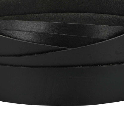 Leather Strap Black 1000 x 3.5 cm Leather