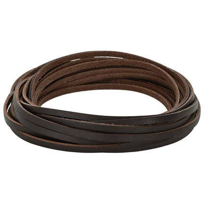 Leather Strap Dark Brown 500 x 0.3 cm Leather