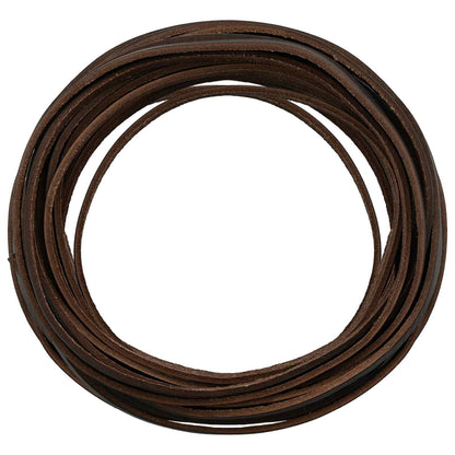 Leather Strap Dark Brown 500 x 0.3 cm Leather