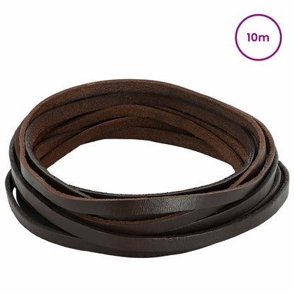 Leather Strap Dark Brown 1000 x 0.8 cm Leather