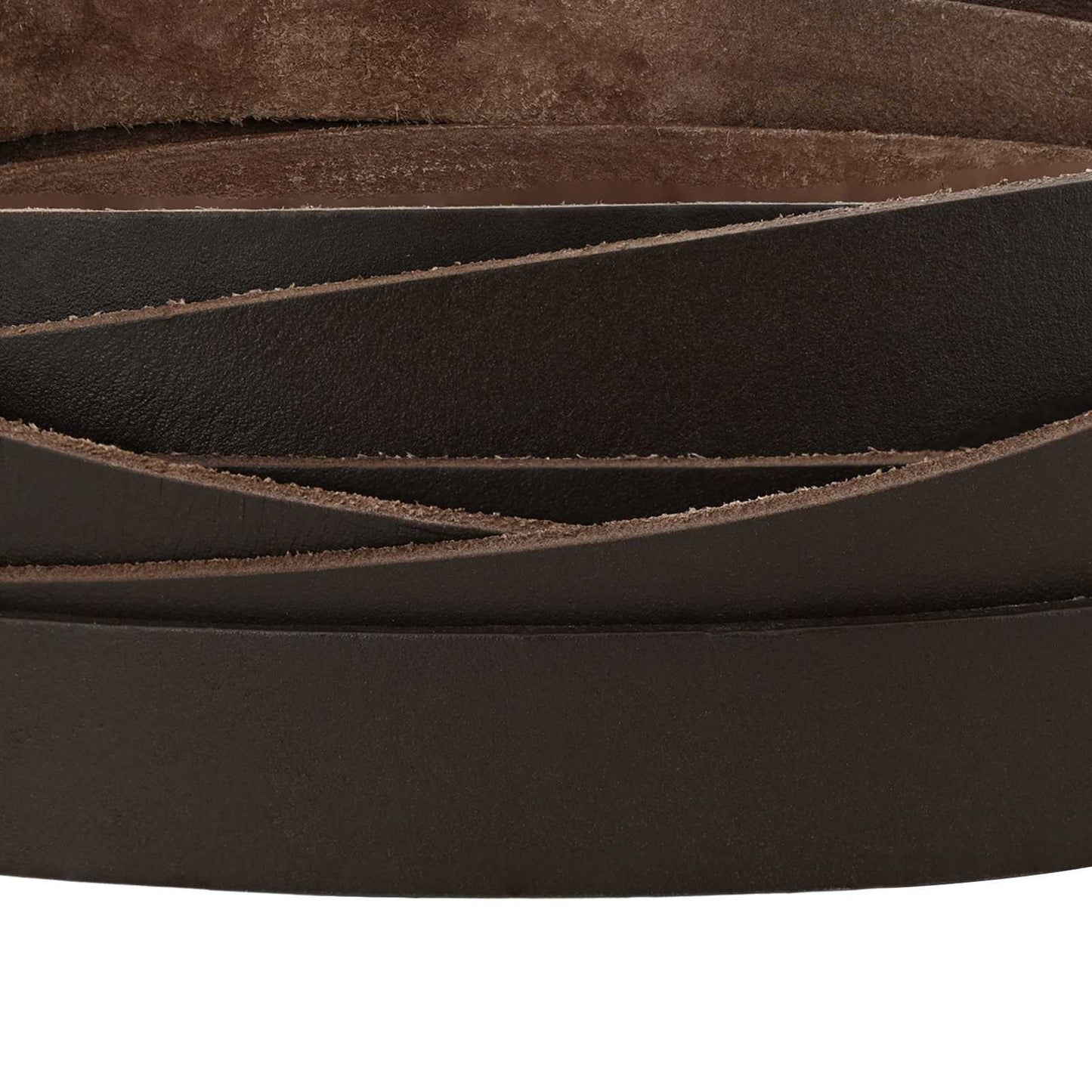 Leather Strap Dark Brown 500 x 1.5 cm Leather