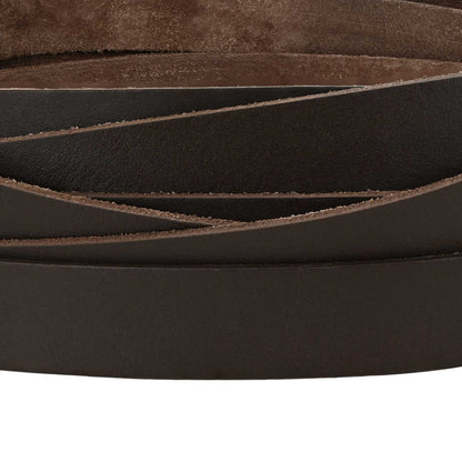 Leather Strap Dark Brown 500 x 2 cm Leather