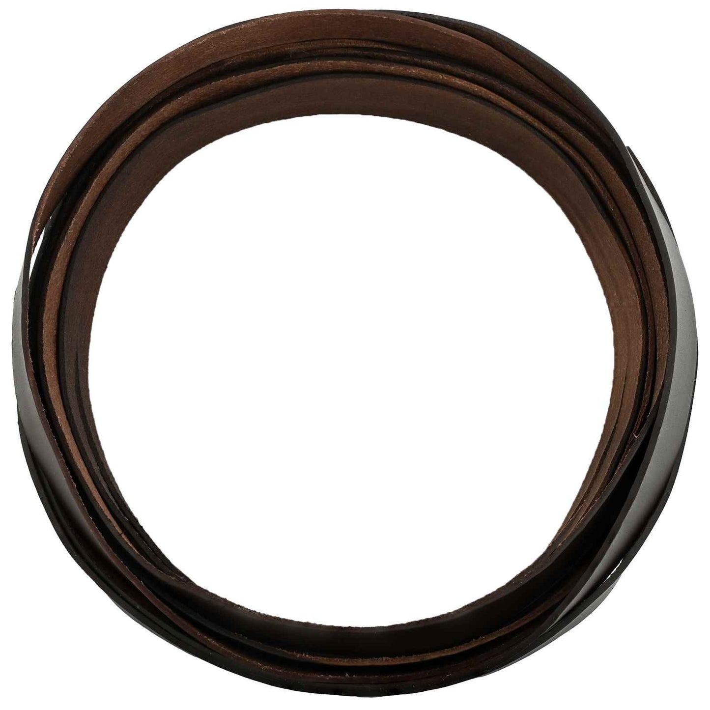 Leather Strap Dark Brown 200 x 3.5 cm Leather