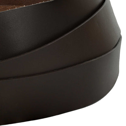 Leather Strap Dark Brown 500 x 4 cm Leather