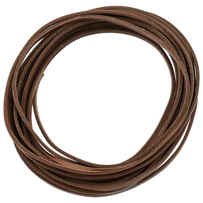 Leather Strap Brown 200 x 0.3 cm Leather