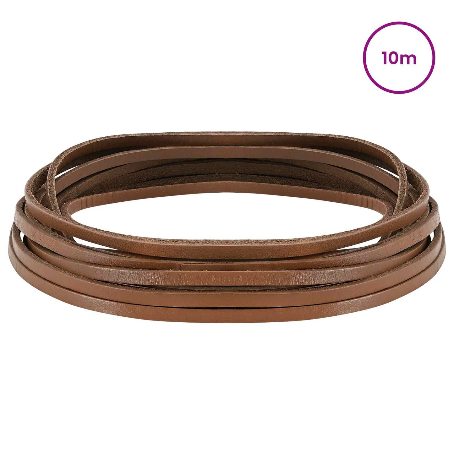 Leather Strap Brown 1000 x 0.3 cm Leather