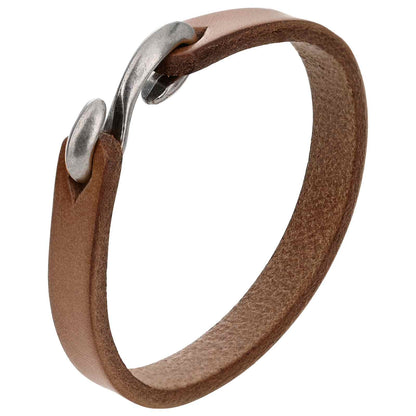 Leather Strap Brown 200 x 0.8 cm Leather