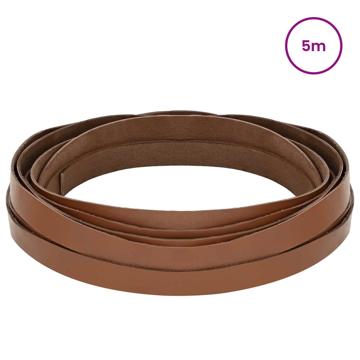 Leather Strap Brown 500 x 2 cm Leather
