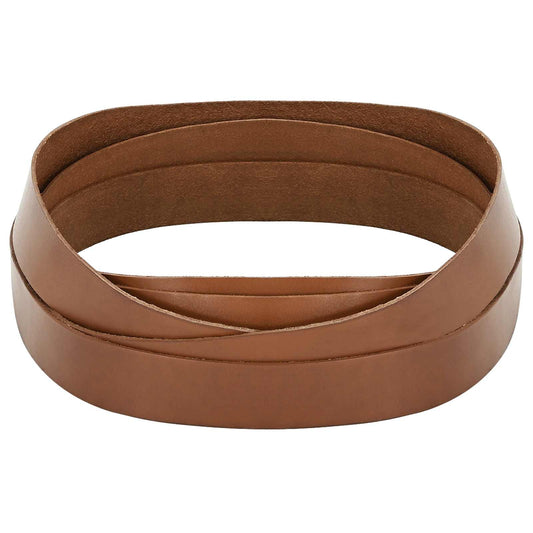 Leather Strap Brown 200 x 2.5 cm Leather