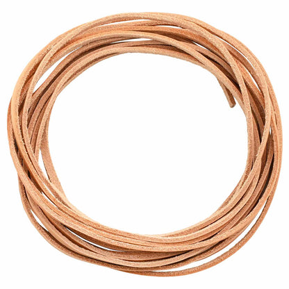 Leather Strap Light Brown 200 x 0.3 cm Leather