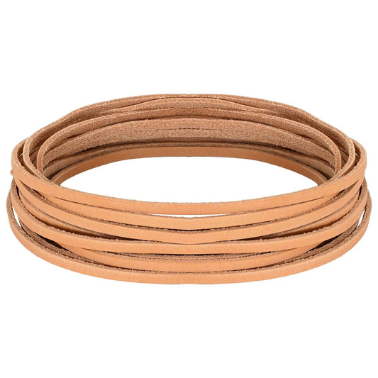Leather Strap Light Brown 500 x 0.4 cm Leather