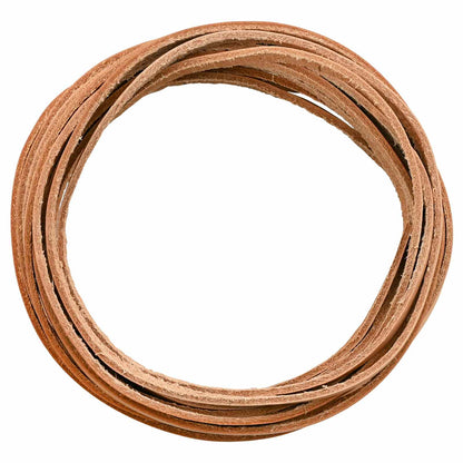 Leather Strap Light Brown 200 x 0.5 cm Leather