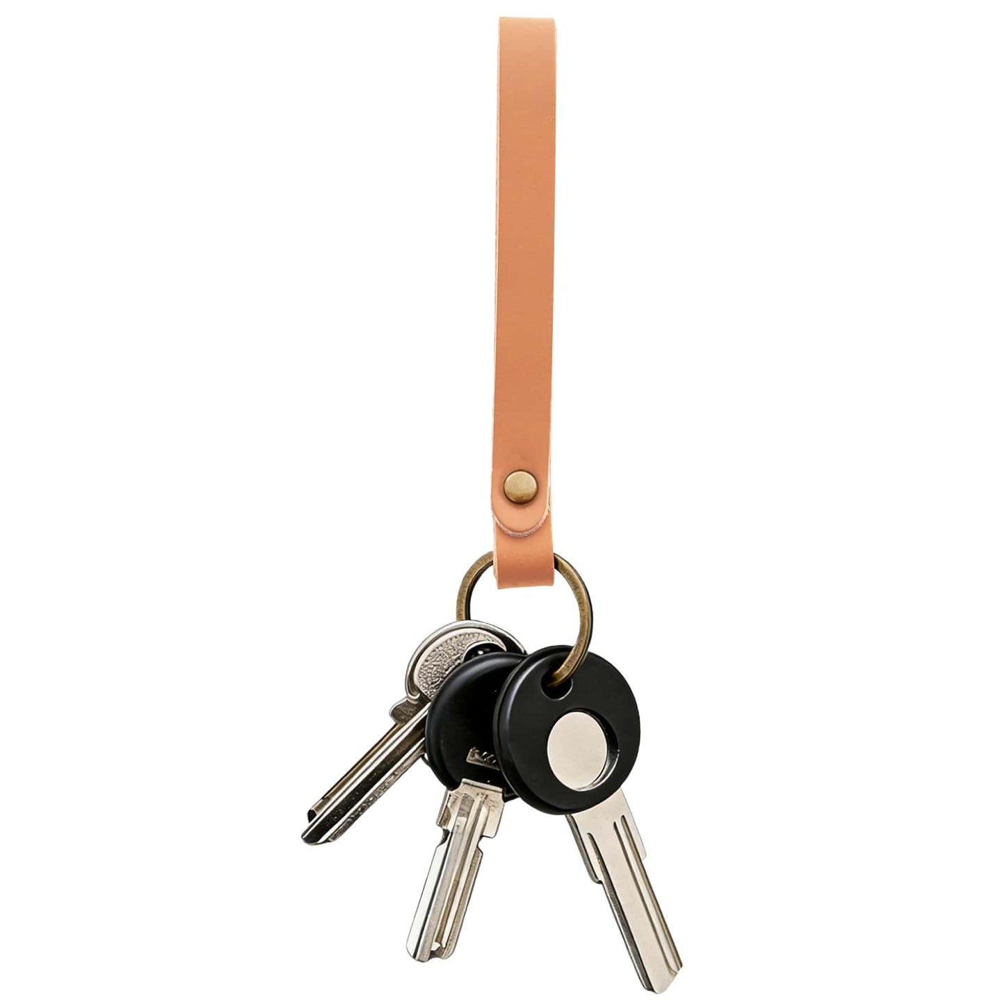Leather Strap Light Brown 200 x 0.8 cm Leather