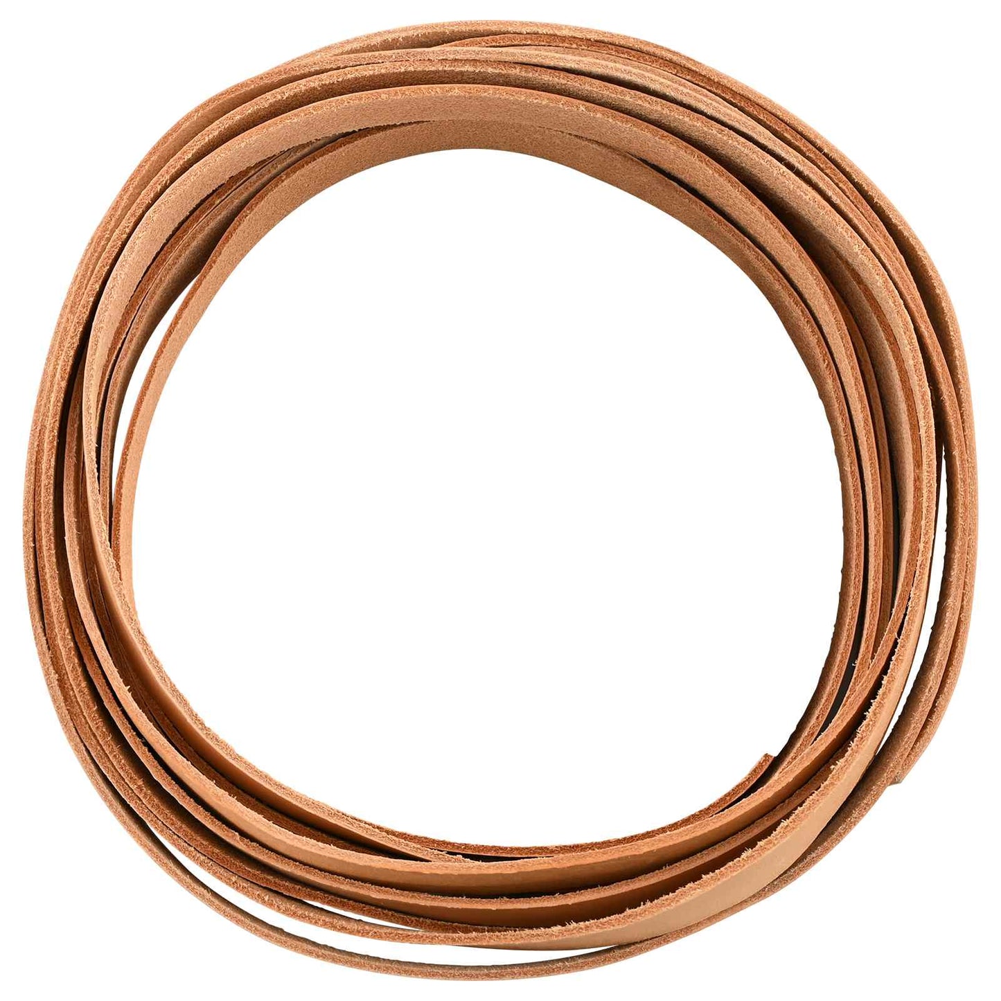 Leather Strap Light Brown 200 x 1 cm Leather