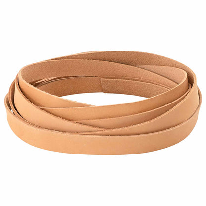 Leather Strap Light Brown 200 x 2 cm Leather