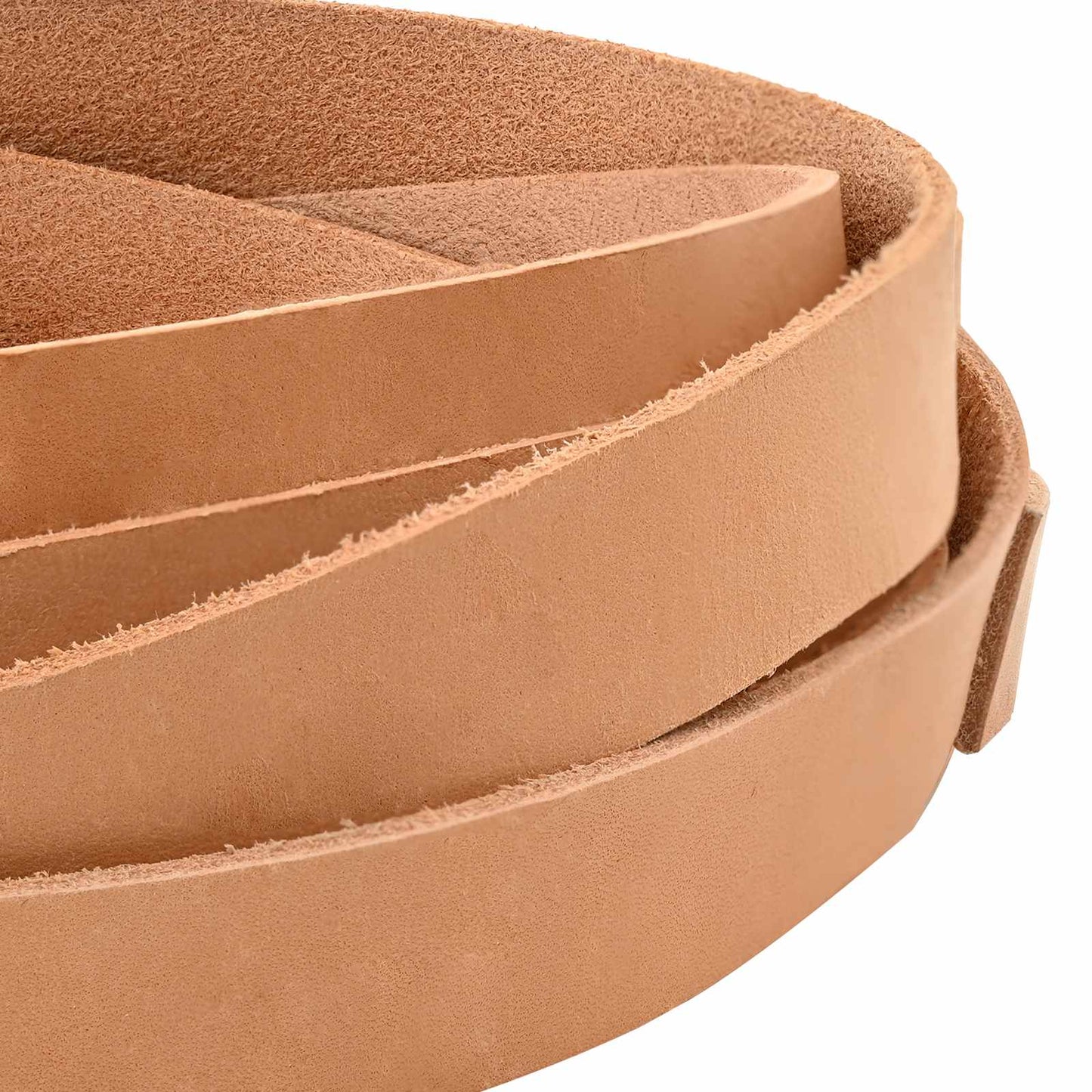 Leather Strap Light Brown 1000 x 2 cm Leather