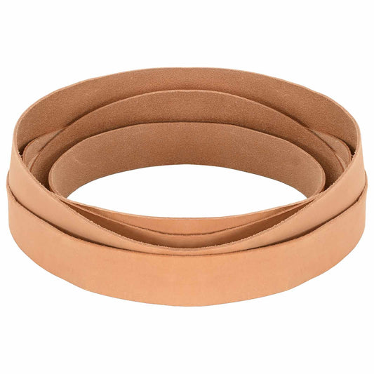Leather Strap Light Brown 200 x 3 cm Leather