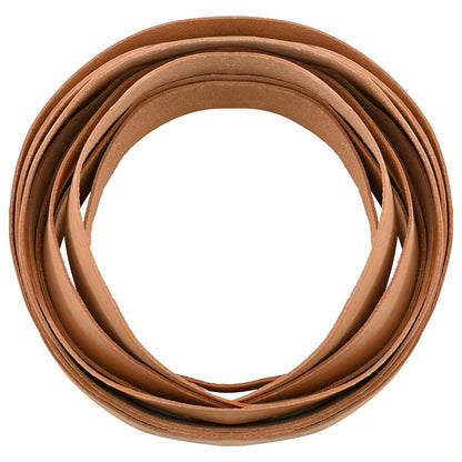 Leather Strap Light Brown 200 x 3.5 cm Leather