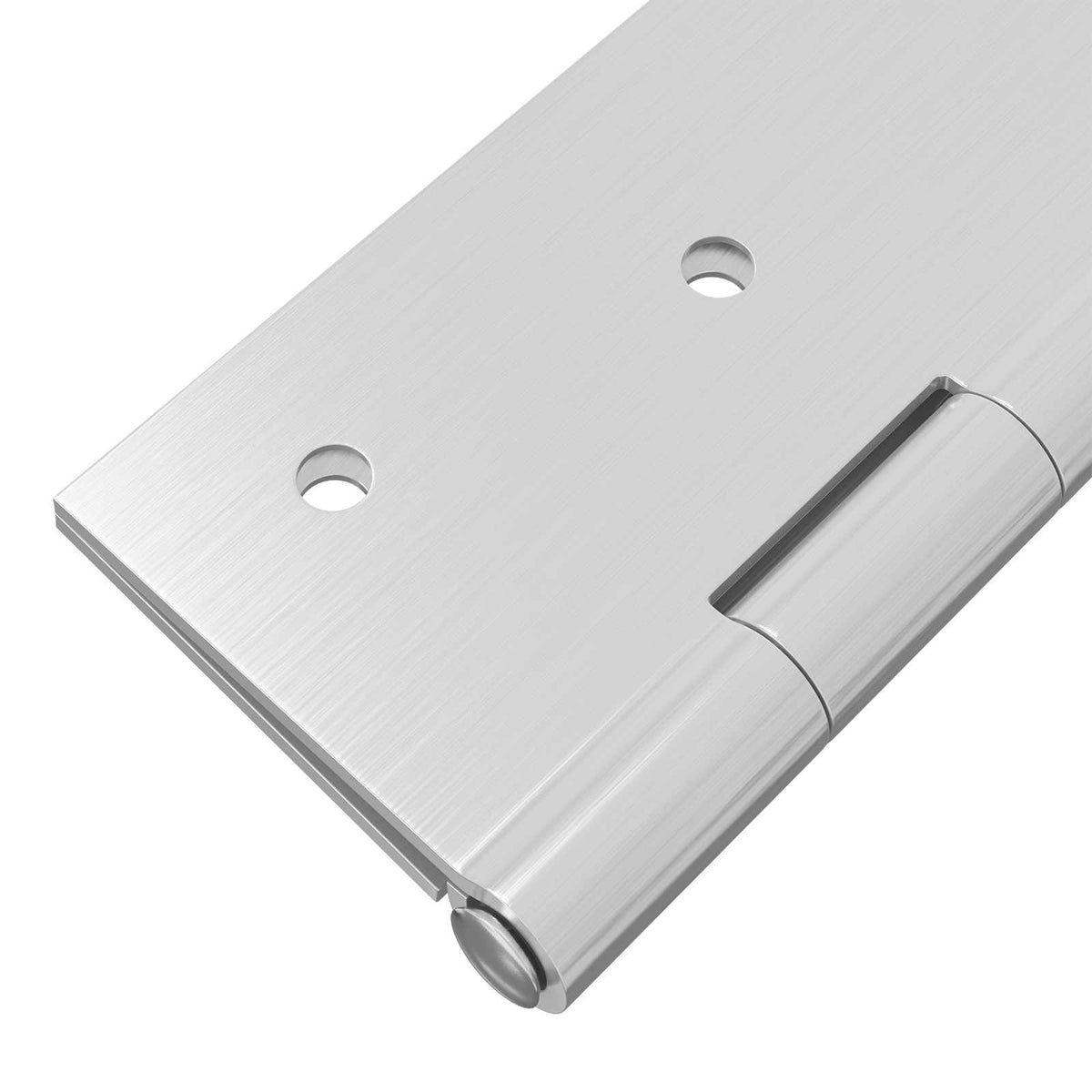 Hinge 48 pcs 100 x 70 x 8 mm Silver Steel