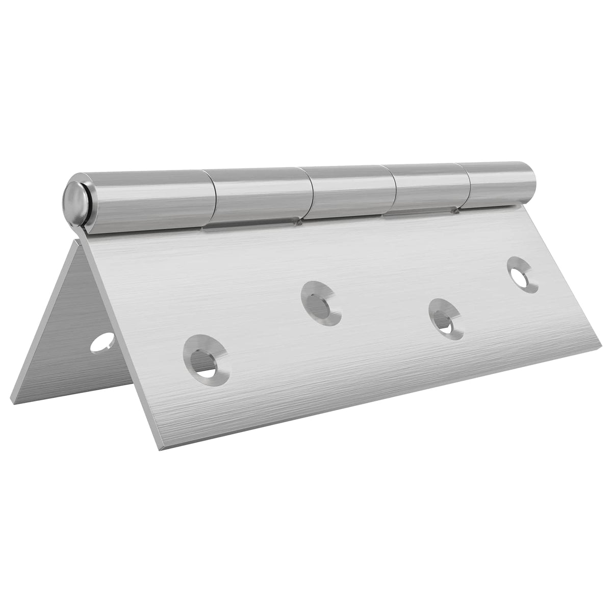 Hinge 48 pcs 100 x 70 x 8 mm Silver Steel