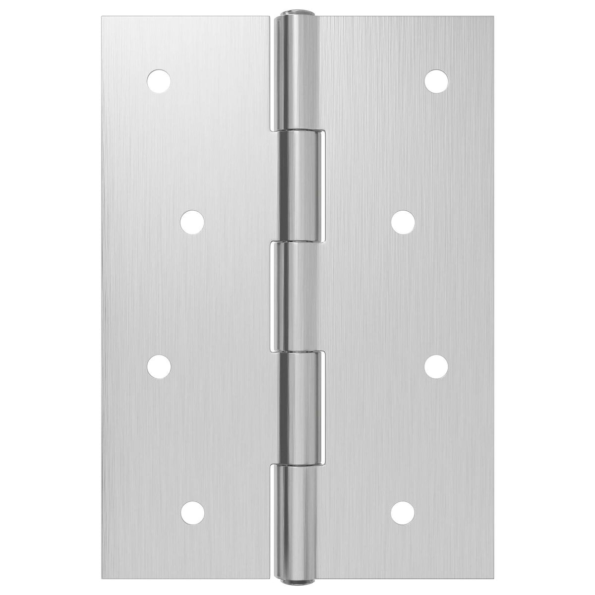 Hinge 48 pcs 100 x 70 x 8 mm Silver Steel