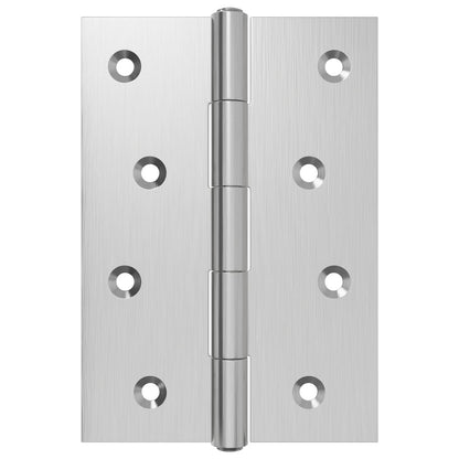 Hinge 48 pcs 100 x 70 x 8 mm Silver Steel