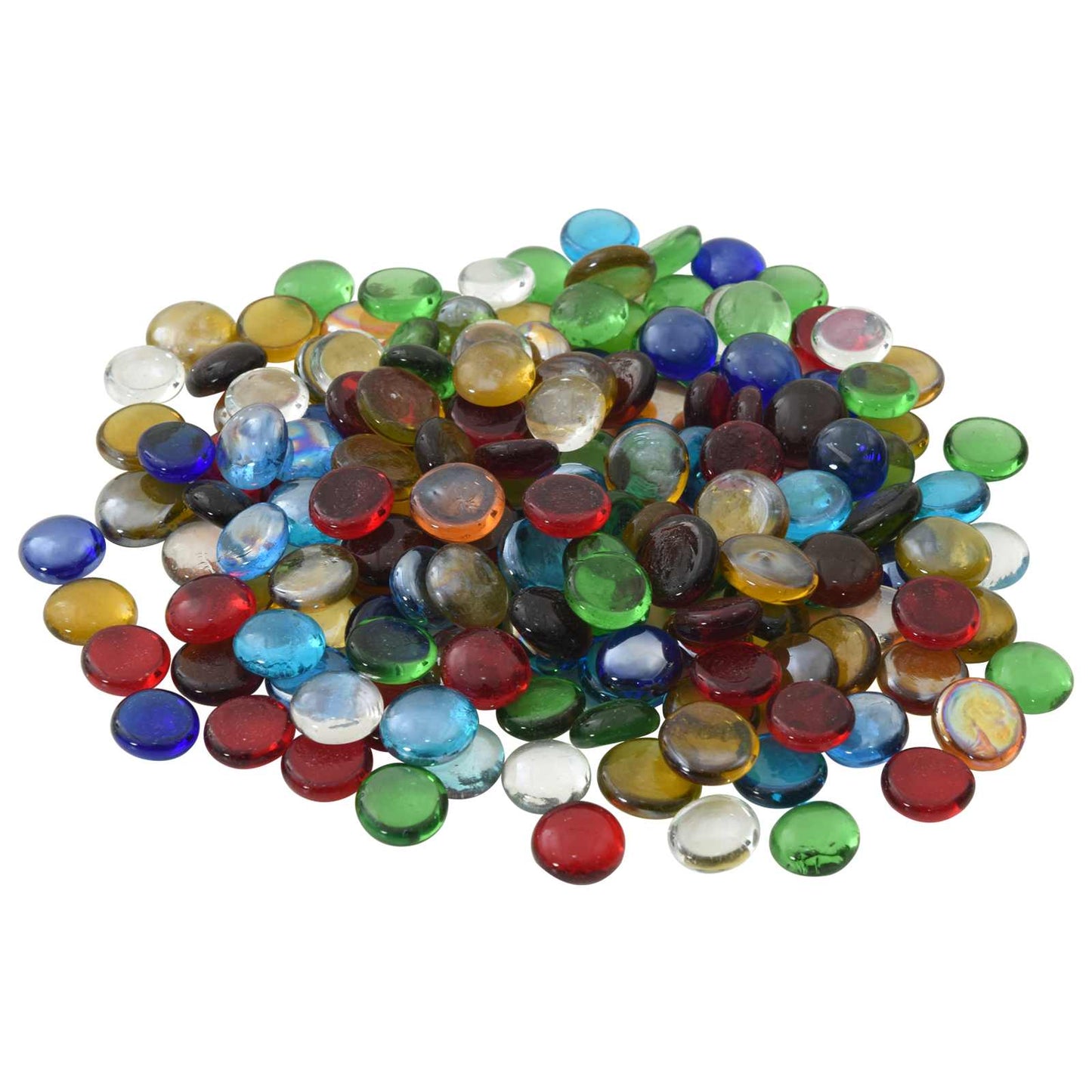 Glass Nugget 17-19 mm Multicolour Glass