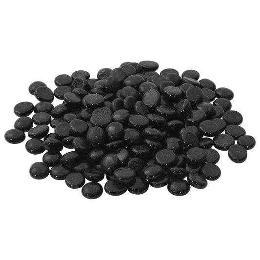 Glass Nugget 17-19 mm Black Glass