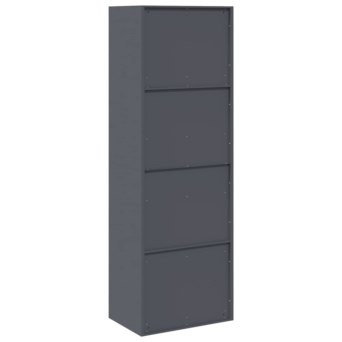 Storage Cabinet 2 pcs Anthracite 60 x 40 x 180 cm Steel