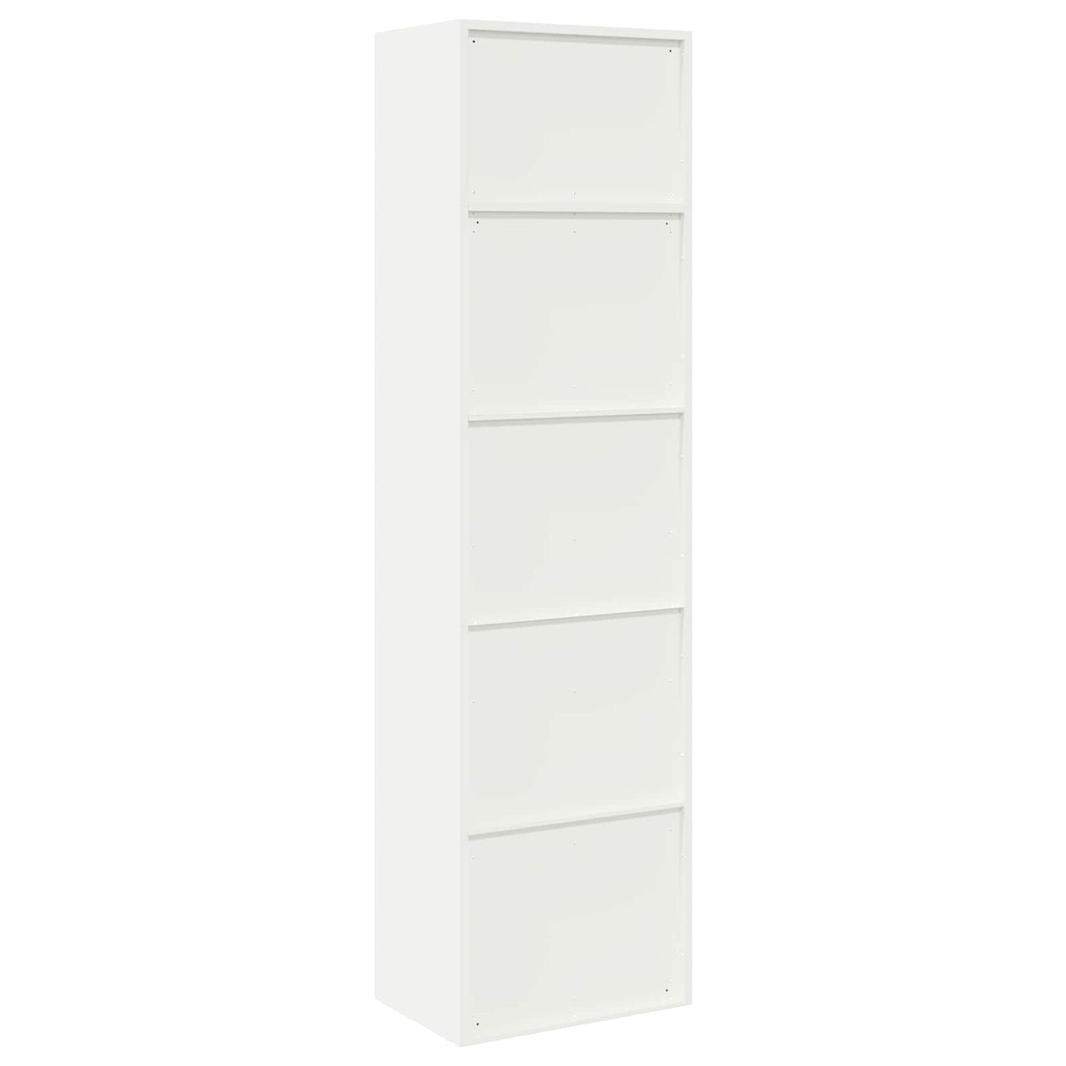 Storage Cabinet 2 pcs White 60 x 40 x 220 cm Steel Lockable