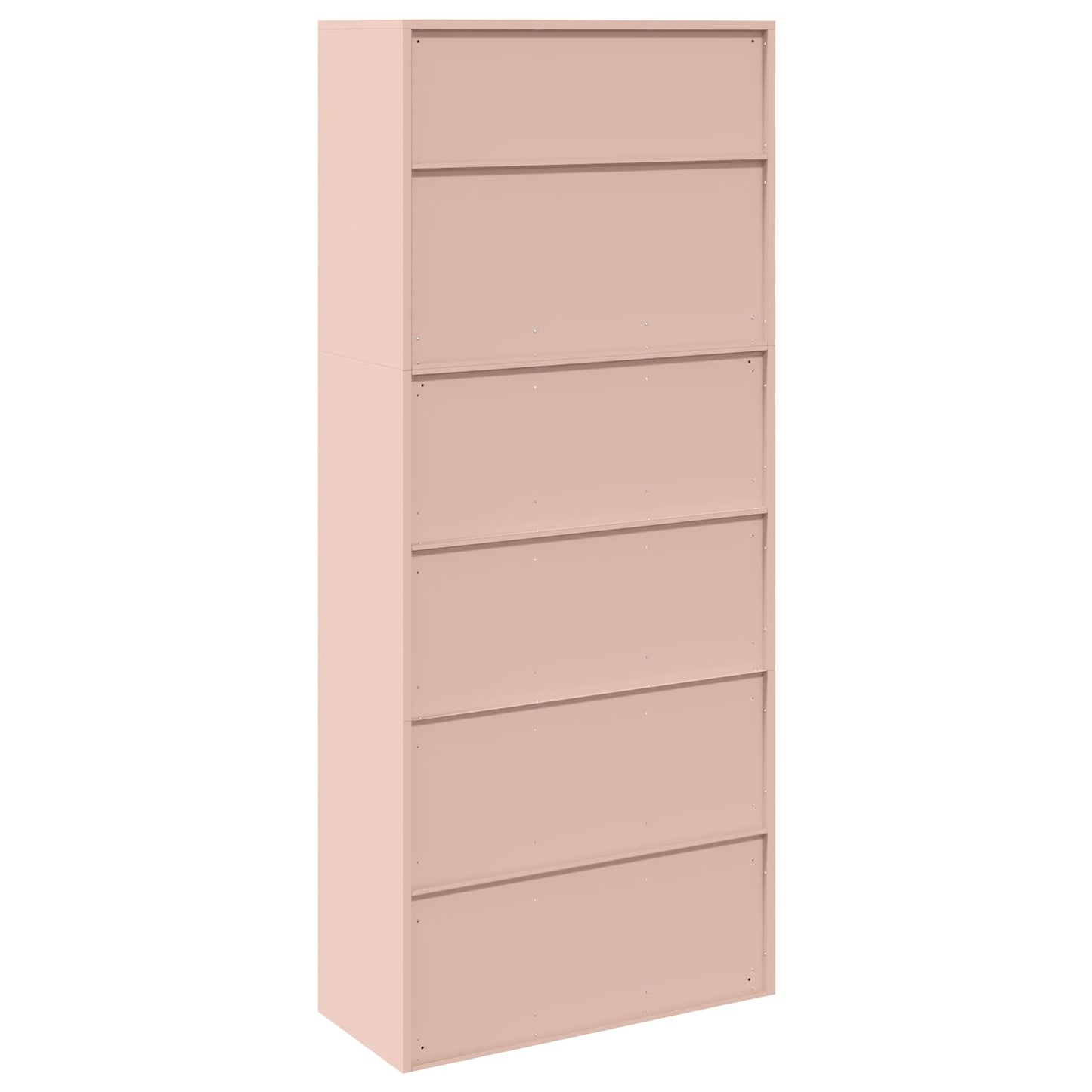 Storage Cabinet 2 pcs Pink 90 x 40 x 210 cm Steel Lockable