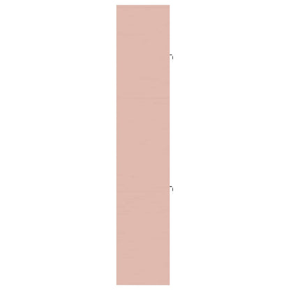 Storage Cabinet 2 pcs Pink 80 x 40 x 210 cm Steel Lockable