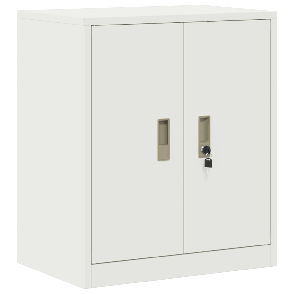Storage Cabinet 2 pcs 60 x 40 x 210 cm Steel Lockable