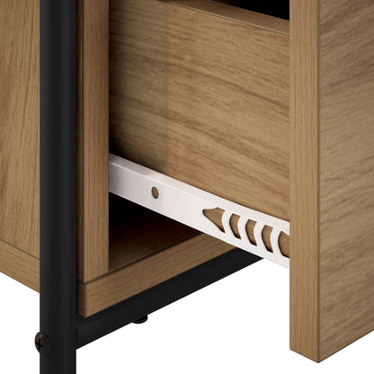 Bedside Cabinet 2 pcs Artisan Oak 40 x 30 x 50 cm