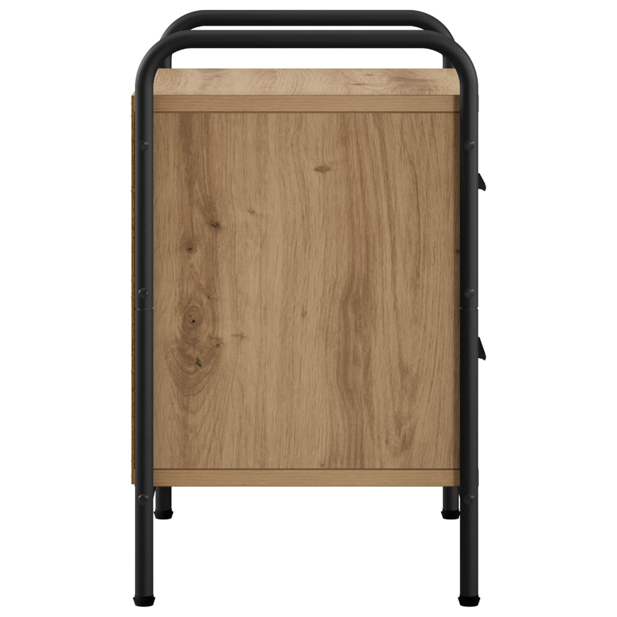 Bedside Cabinet 2 pcs Artisan Oak 40 x 30 x 50 cm