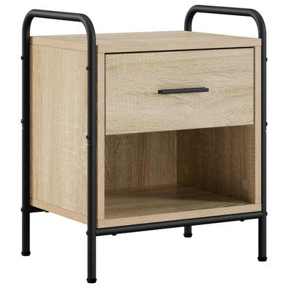 Bedside Cabinet 2 pcs Sonoma Oak 40 x 30 x 50 cm