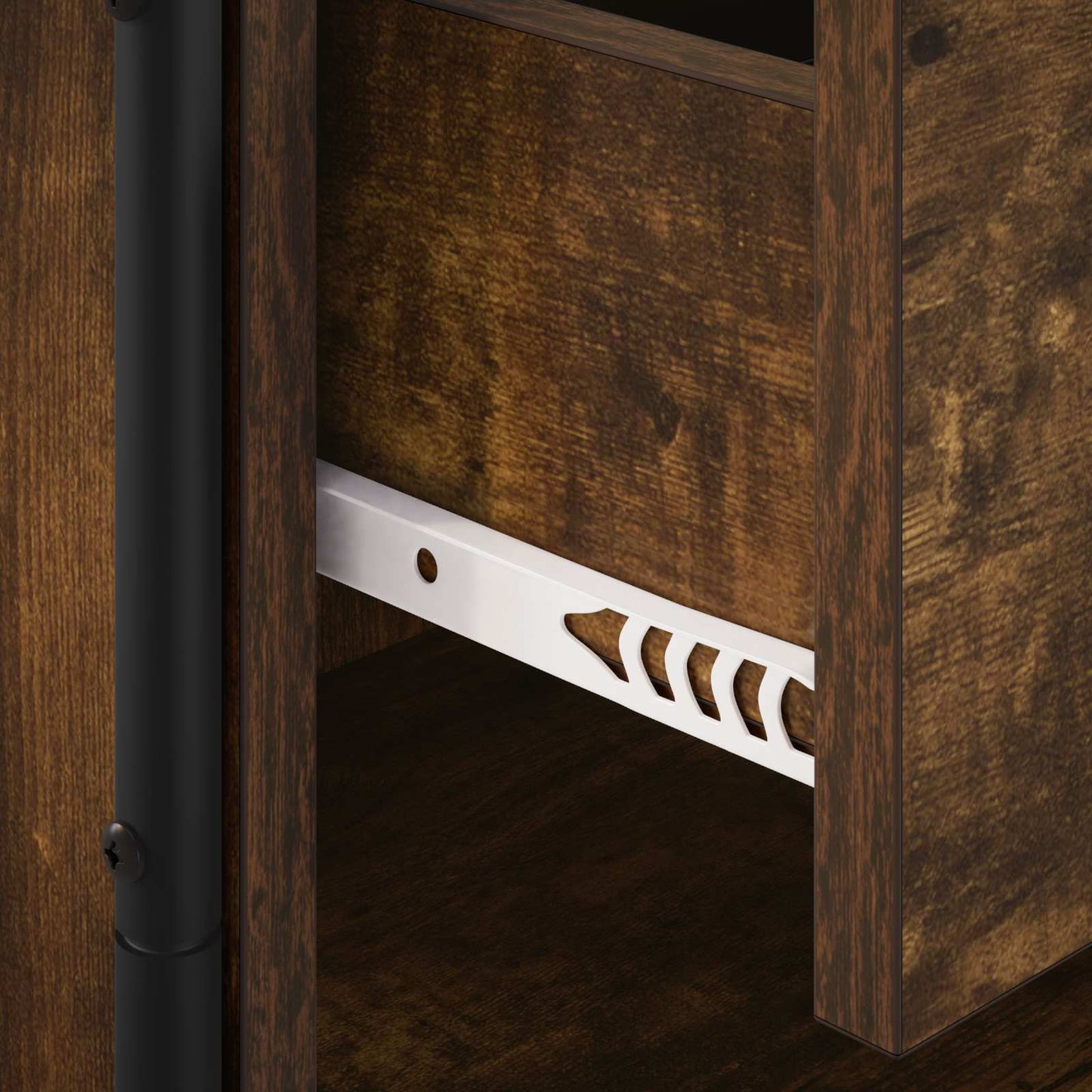 Bedside Cabinet 2 pcs Smoked Oak 40 x 30 x 50 cm