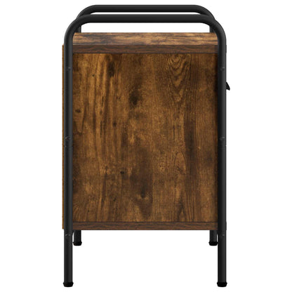 Bedside Cabinet 2 pcs Smoked Oak 40 x 30 x 50 cm