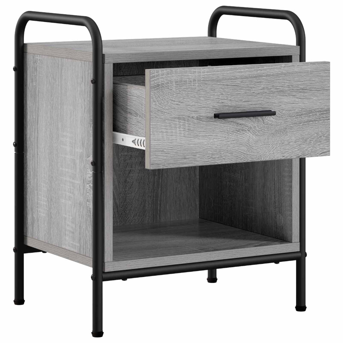 Bedside Cabinet Grey Sonoma 40 x 30 x 50 cm Engineered Wood