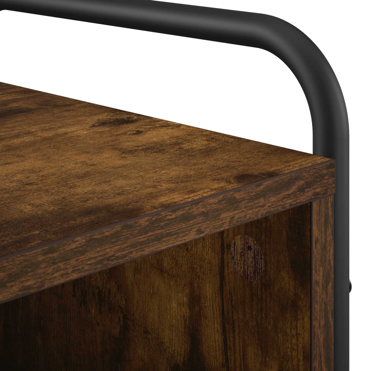 Bedside Cabinet 2 pcs Smoked Oak 40 x 30 x 60 cm