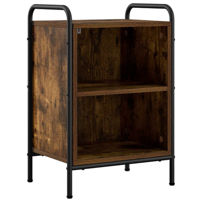 Bedside Cabinet 2 pcs Smoked Oak 40 x 30 x 60 cm