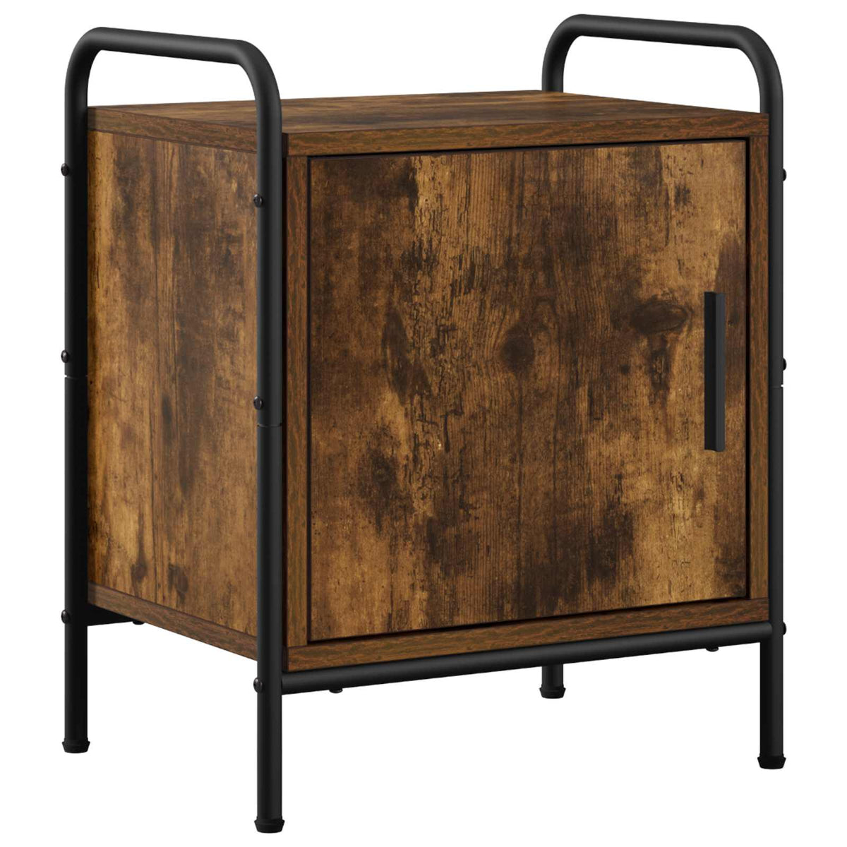 Bedside Cabinet 2 pcs Smoked Oak 40 x 30 x 50 cm