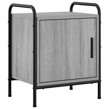 Bedside Cabinet 2 pcs Grey Sonoma 40 x 30 x 50 cm
