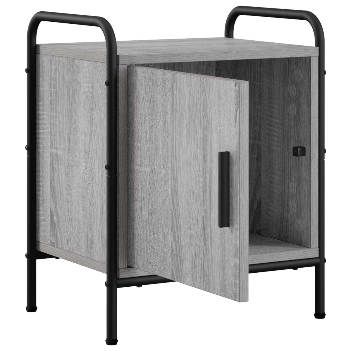 Bedside Cabinet 2 pcs Grey Sonoma 40 x 30 x 50 cm